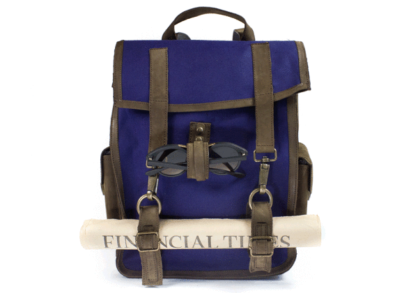 Kjøre Project Leather/Canvas Persian Blue