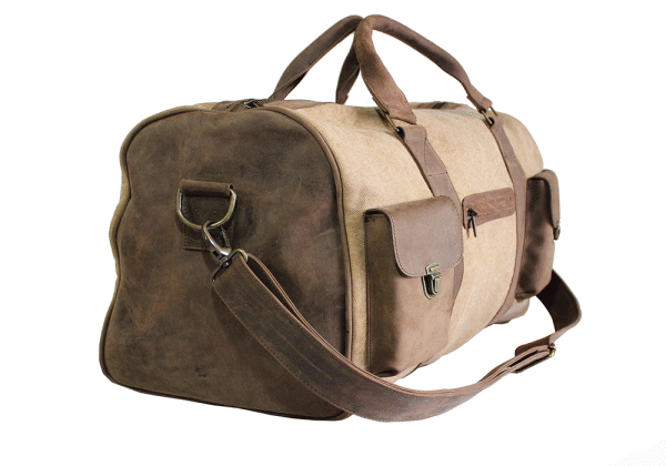 Kjøre Project Leather / Canvas Travel Bag