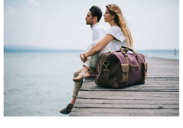 Kjøre Project Leather / Canvas Travel Bag