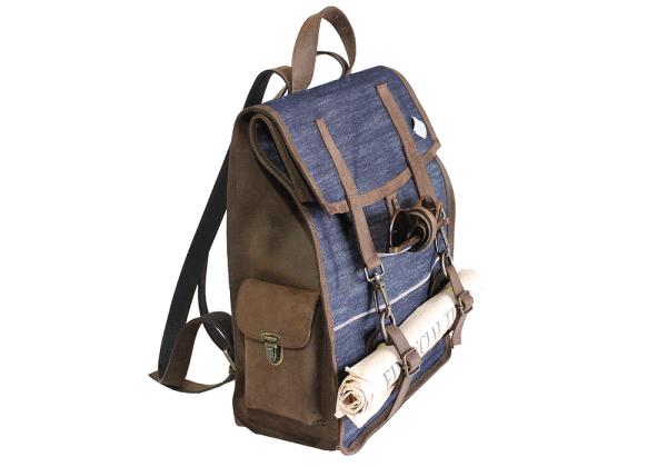 Kjøre Project Leather/Denim Blue