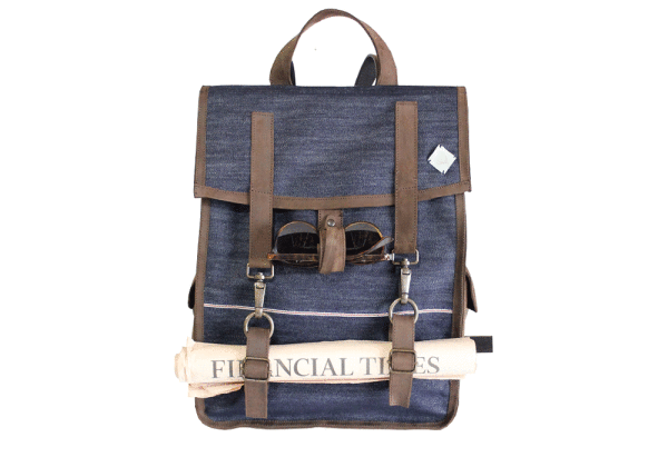 kjøre project Leather/Denim Blue