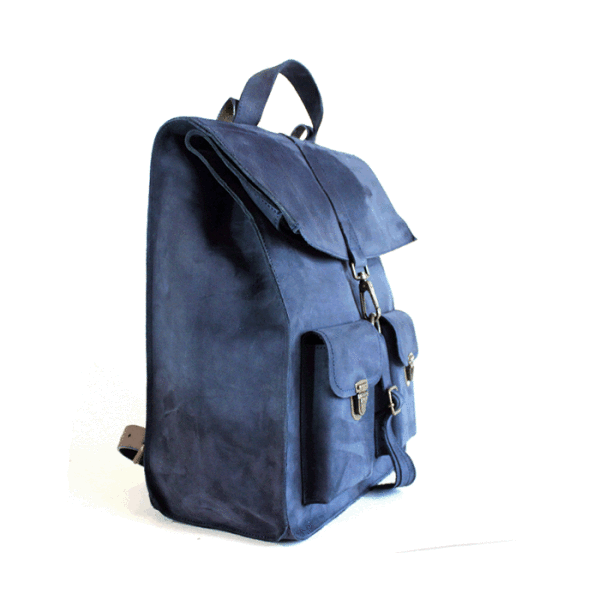 Kjøre Project Leather Nubuck Blue