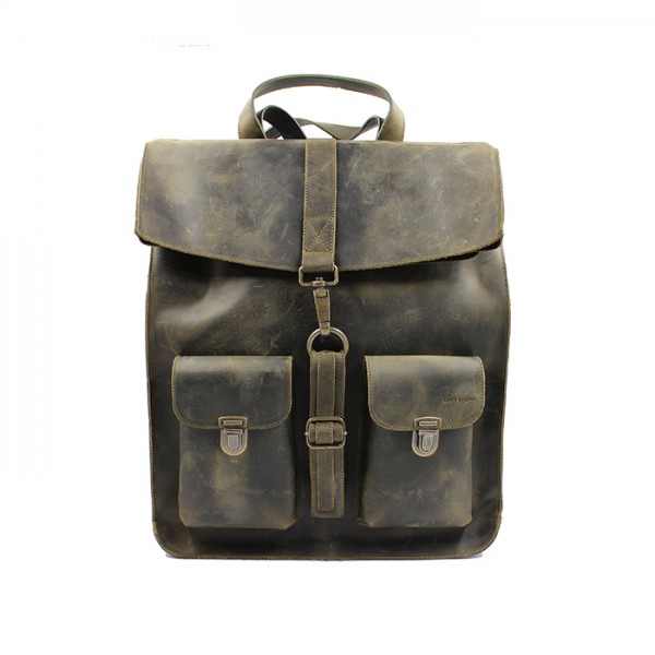 kjøre project Leather Oiled Green