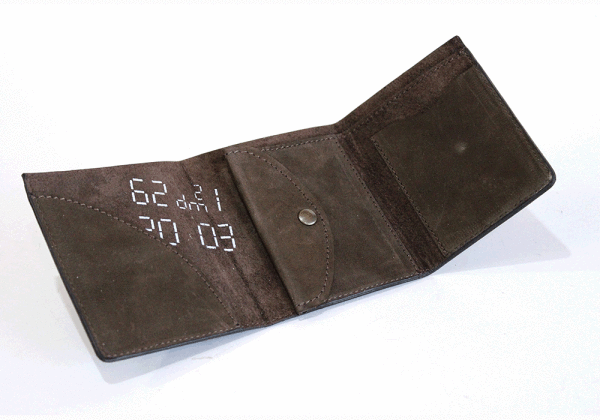 Kjøre Project Middle Leather Wallet