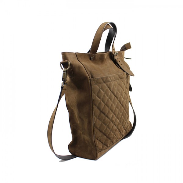Kjøre Project Nubuck Quilted Handle Bag