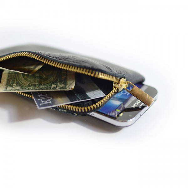 kjøre project Phone / Cards Clutch Wallet Deerskin