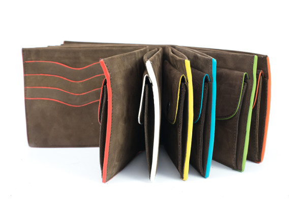 Kjøre Project Slim Fold Wallet Colored + Coins