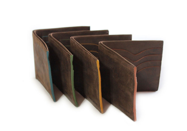 Kjøre Project Slim Fold Wallet Colored Edges