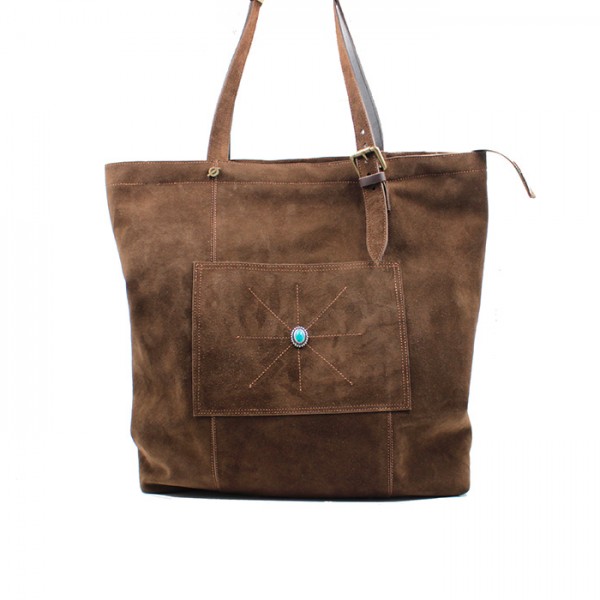 kjøre project Suede Brown Leather