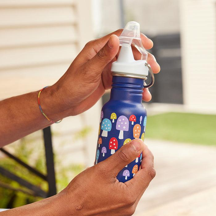 Klean Kanteen 12oz Kid's Classic Sippy Leaping Unicorns Pink