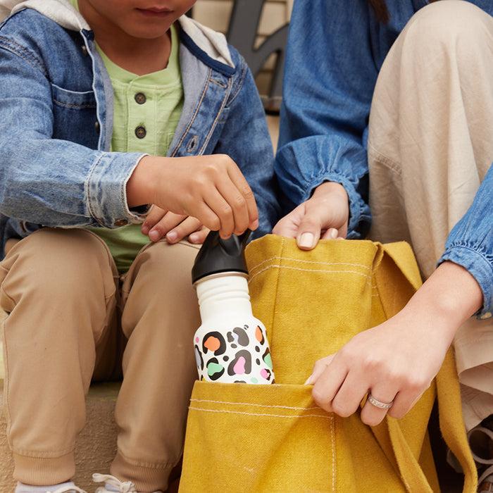 Klean Kanteen 12oz Kid's Classic With Flip Seal Sport Cap Sharks In Shades