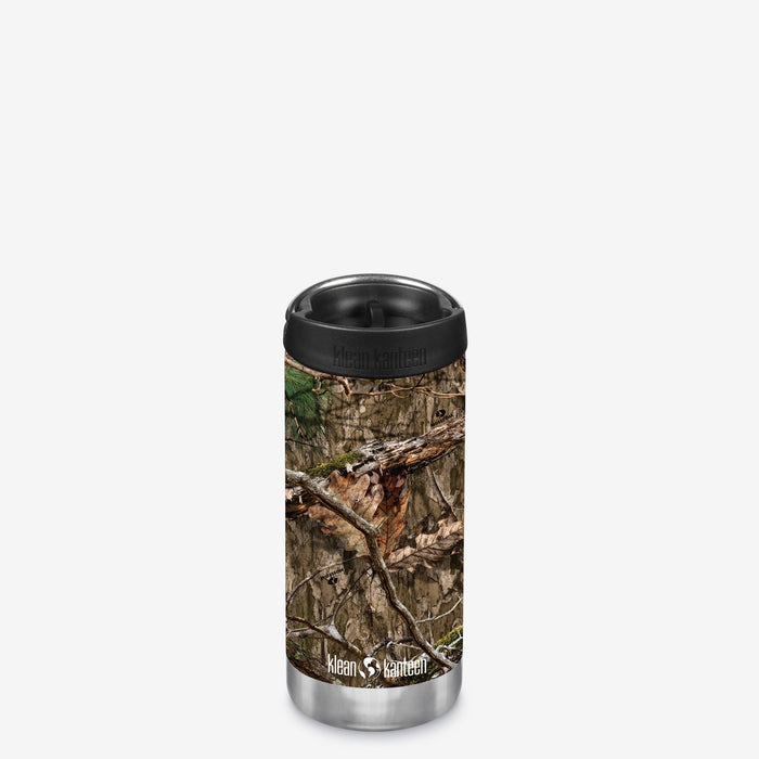 klean kanteen 12oz TKWide with Café Cap - Mossy Oak Country DNA