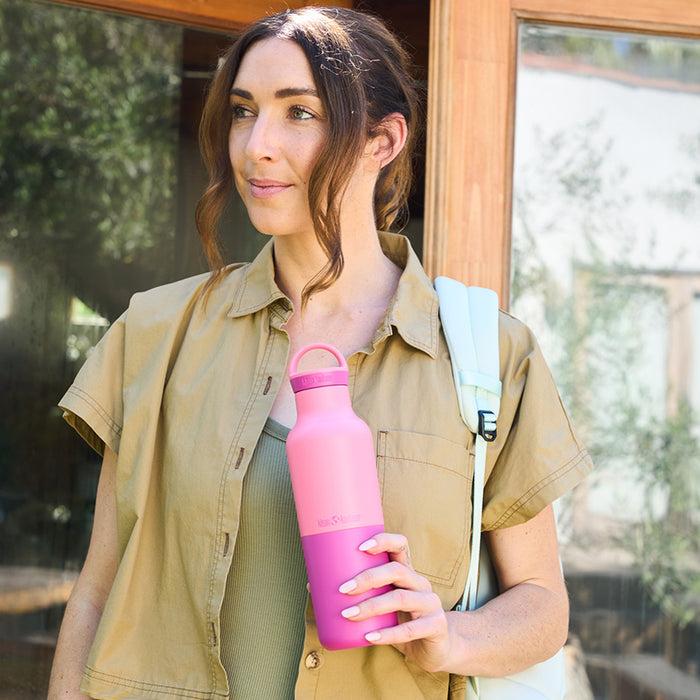 Klean Kanteen 20oz Rise Classic With Arch Loop Cap Cabbage