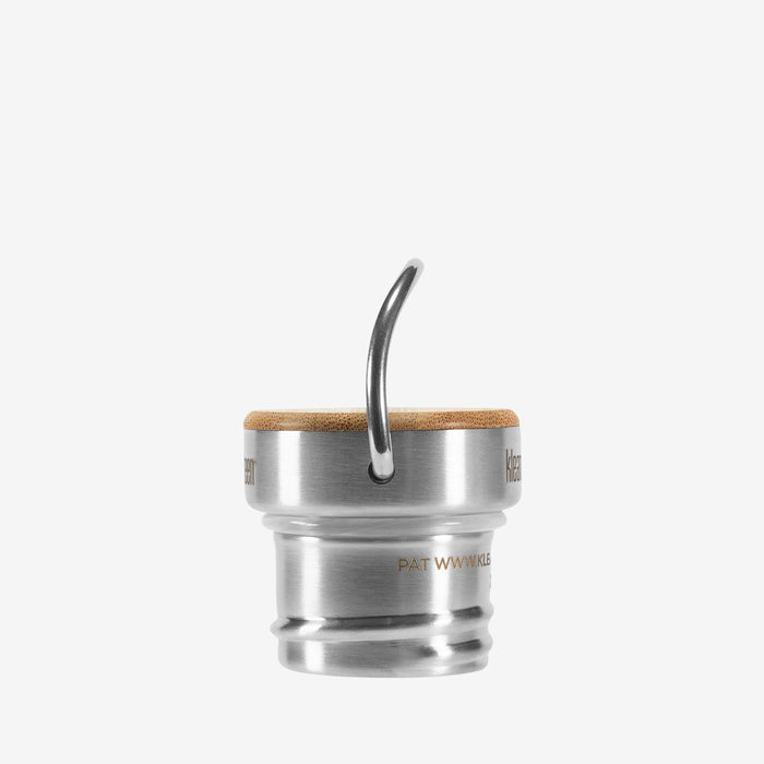 Klean Kanteen 27oz Reflect With Bamboo Cap Mirrored