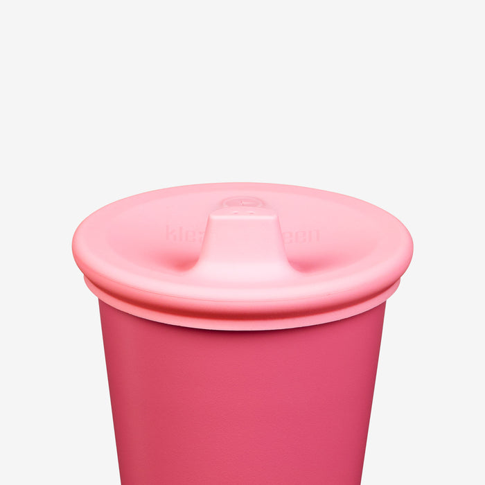Klean Kanteen Kid's Cup Sippy Lid 2-Pack Pink Tie Dye