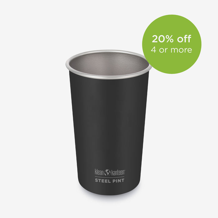 klean kanteen 16oz Pint Cup Black