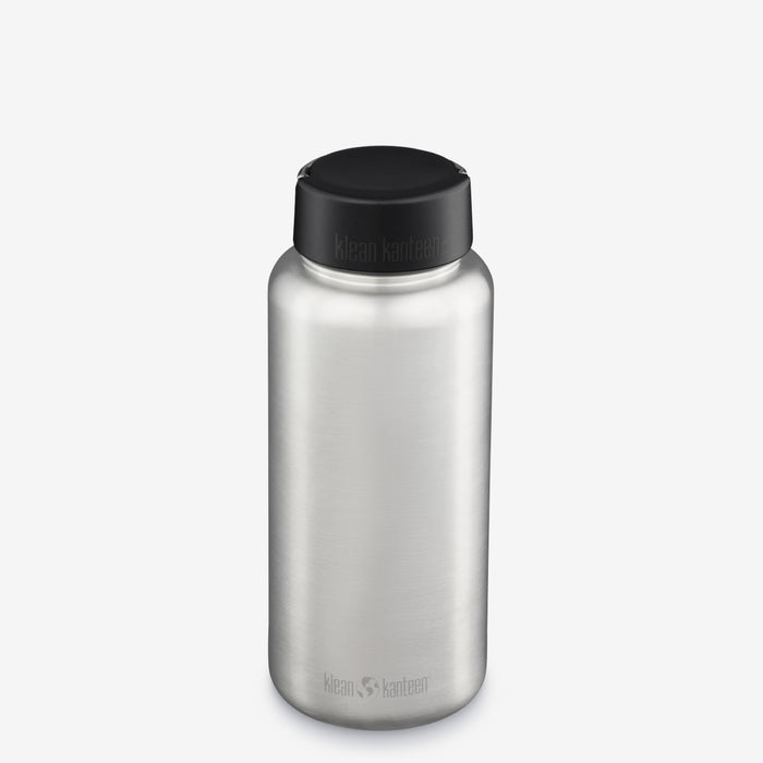 klean kanteen 40oz Wide with Loop Cap Brushed