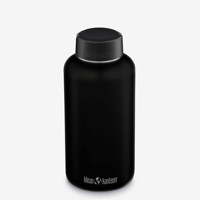 klean kanteen 64oz Wide with Loop Cap Black