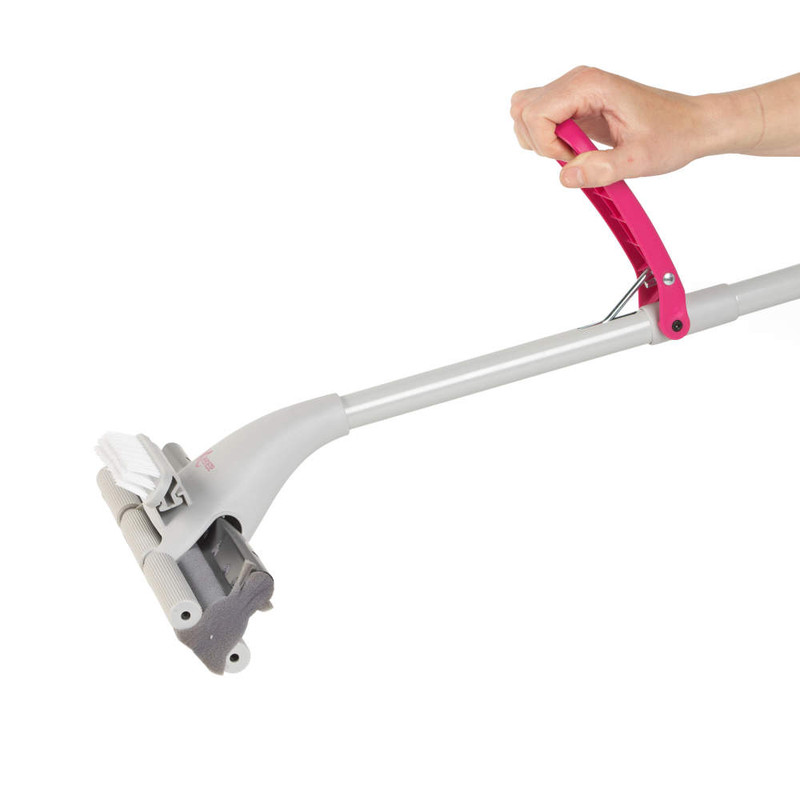 Kleeneze Deep Clean 3 In 1 Sponge And Scrub Mop Set Easy Wring Function