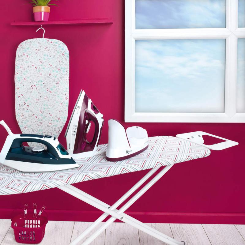 Kleeneze Diamond Stripe Collapsible Ironing Board – 114 X 34 Cm