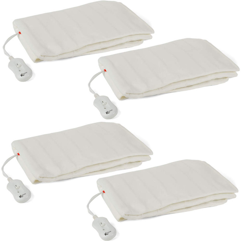 kleeneze Electric Heated Under Blanket 4 Pack For Double Beds