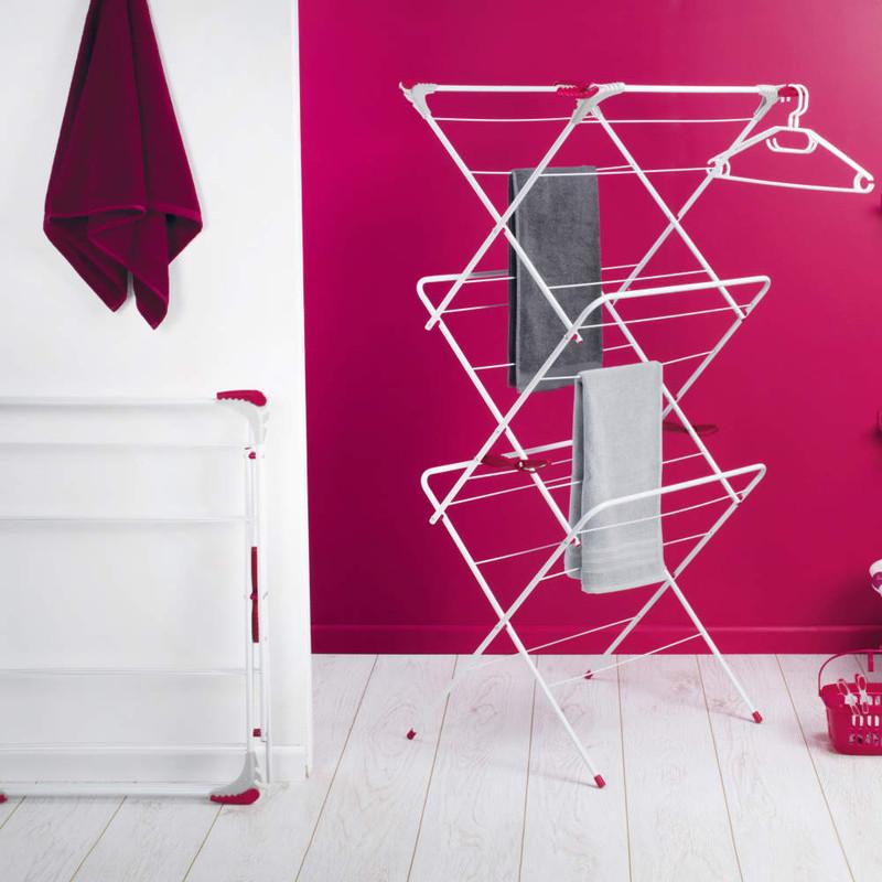 Kleeneze Elegant Three-Tier Clothes Airer 64 X 45 X 138 Cm