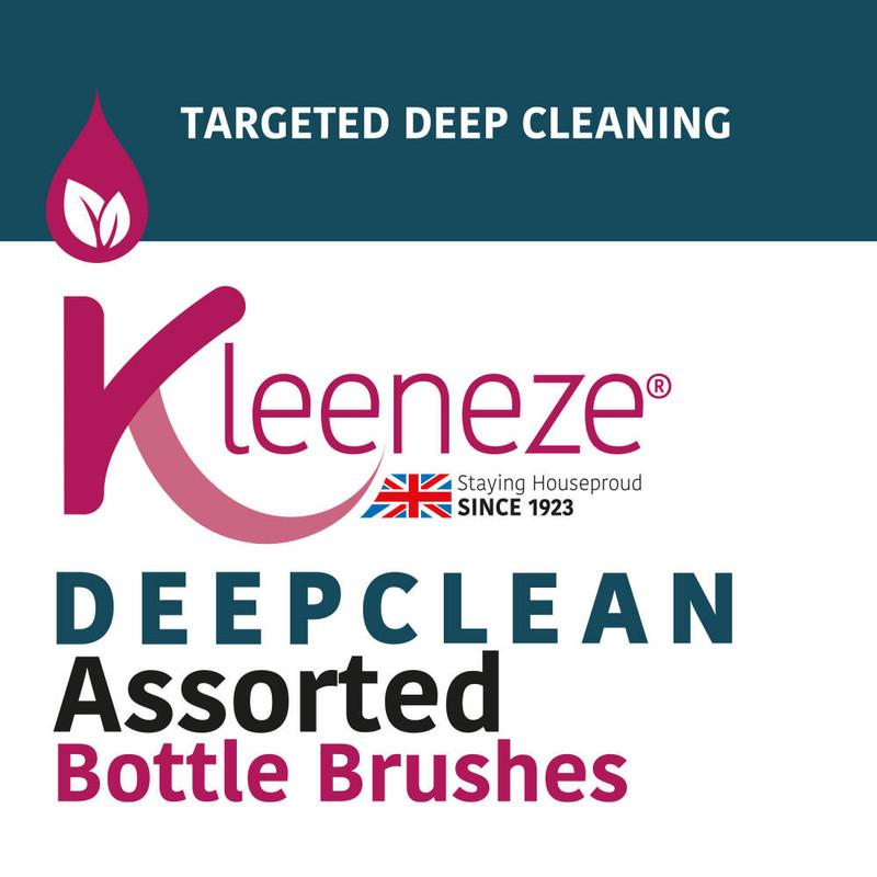 Kleeneze 3 Pack Bottle Brushes Pink/White