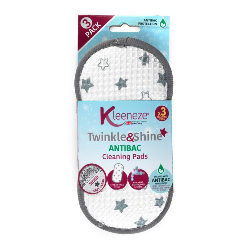 Kleeneze Anti-Bac Star Cleaning Pads Pack Of 3