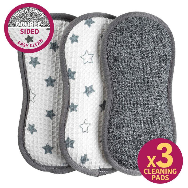 Kleeneze Anti-Bac Star Cleaning Pads Pack Of 3