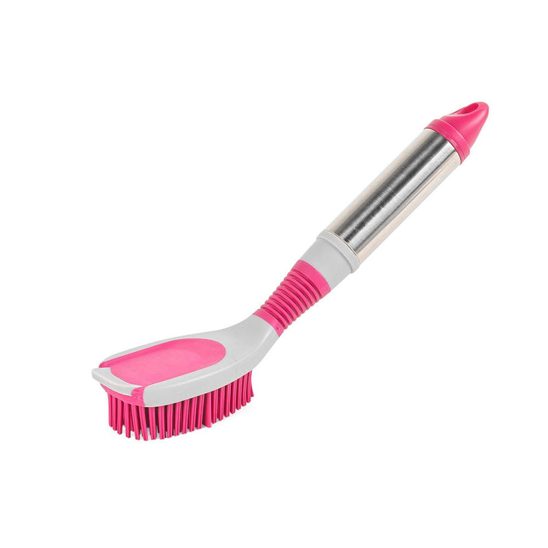 kleeneze Heart Rubber Head Oval Dish Brush
