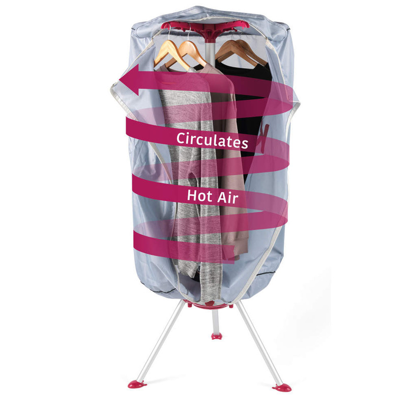 Kleeneze Heated Indoor Clothes Dryer With Cover