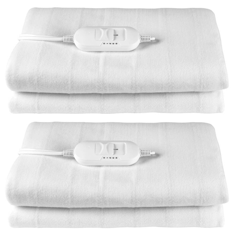 kleeneze Heated Underblanket 2 Pack For King Beds