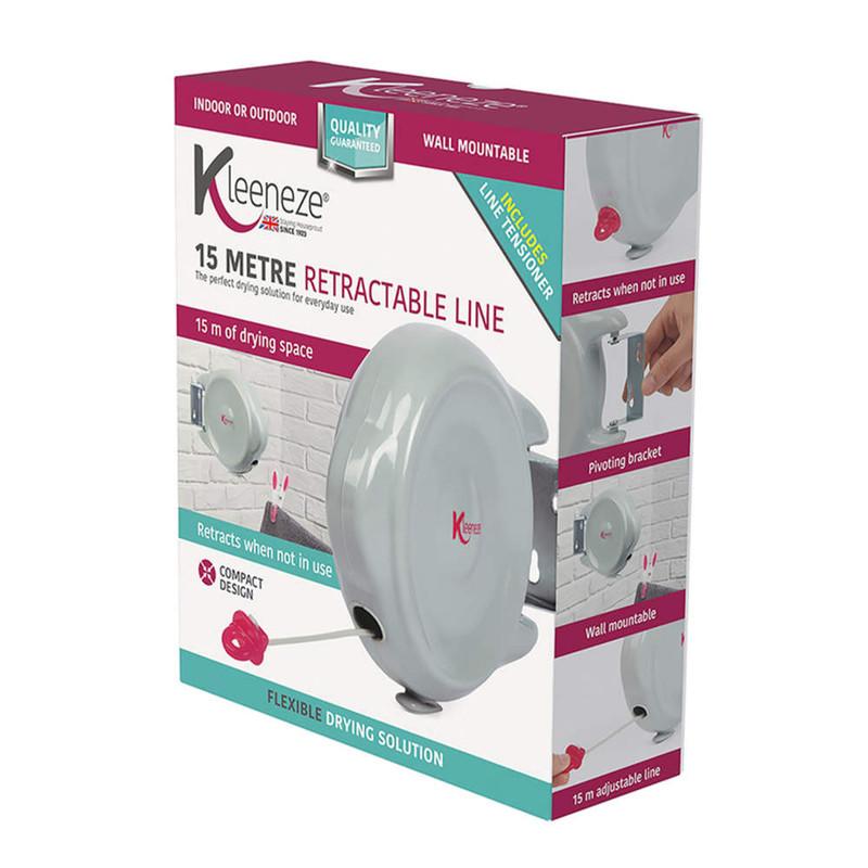 Kleeneze Retractable 15 Metre Clothesline