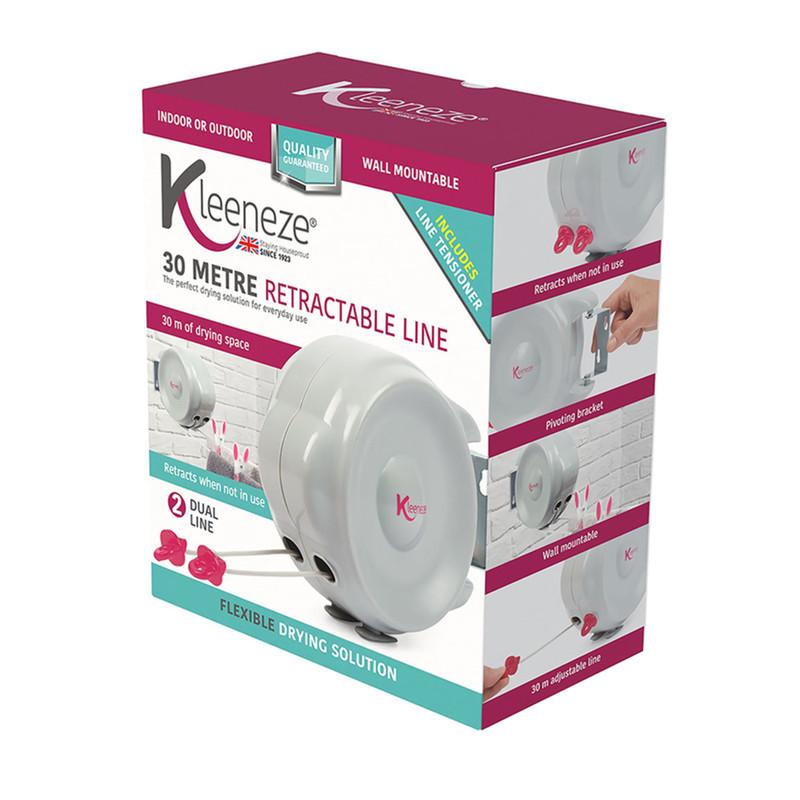 Kleeneze Retractable 30 Metre Clothesline