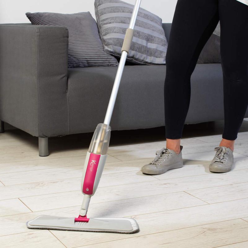 Kleeneze Spray Mop With Refillable Microfibre Head
