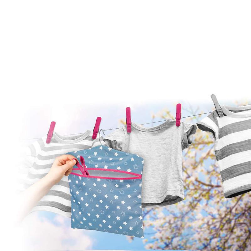 Kleeneze Star Print Peg Bag - Hang On Line