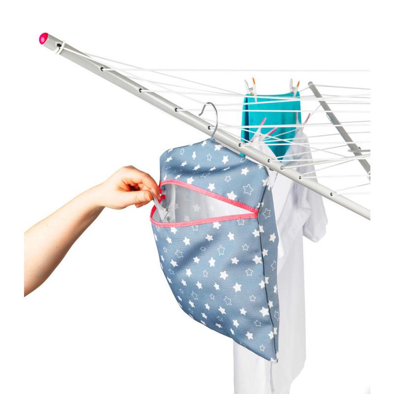 Kleeneze Star Print Peg Bag - Hang On Line