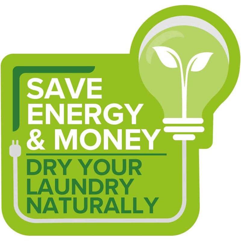 Kleeneze Three-Tier Clothes Airer Pink/White