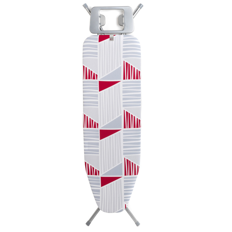 kleeneze Memphis Raspberry Print Ironing Board 120 x 38 cm