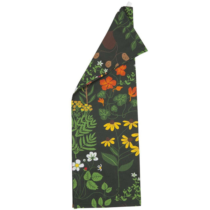 klippan yllefabrik Leksand kitchen towel Green