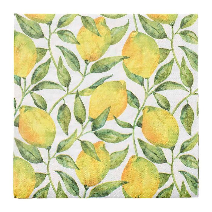 klippan yllefabrik Lemon Tree napkins