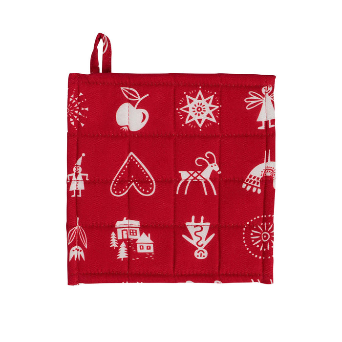 klippan yllefabrik Lotta's Christmas Pot Holder