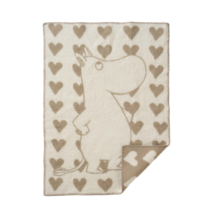 klippan yllefabrik Moomin heart Taupe