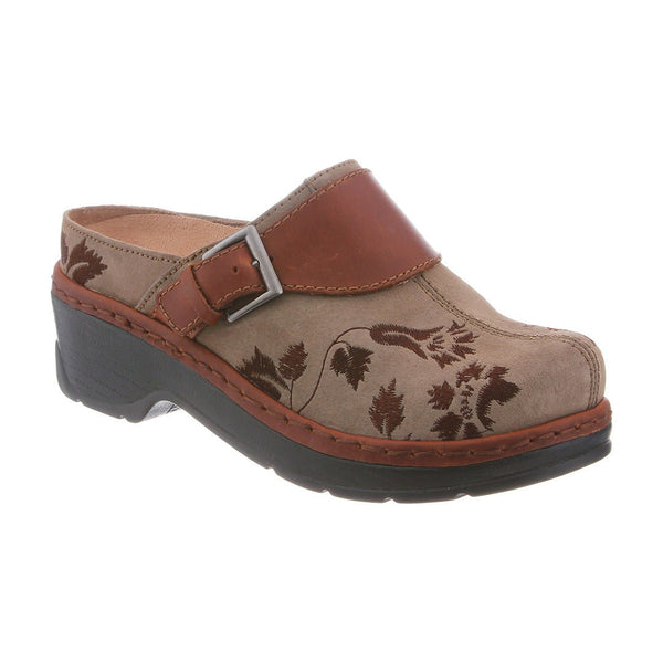 Klogs Austin Taupe Suede Tapestry
