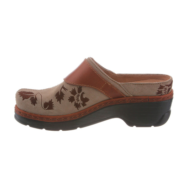 Klogs Austin Taupe Suede Tapestry