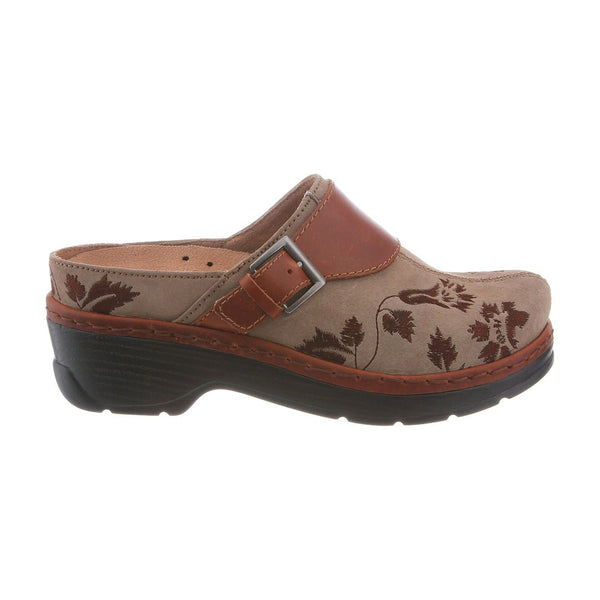 Klogs Austin Taupe Suede Tapestry