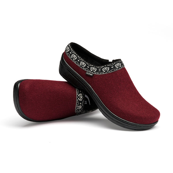 klogs York Tawney Port Faux Wool - Final Sale