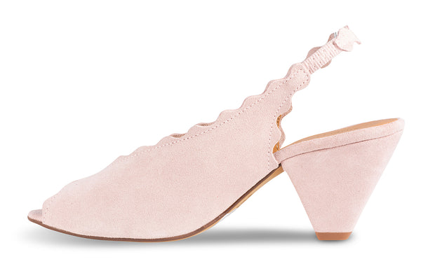 Klub Nico Amelia Footwear Blush Suede