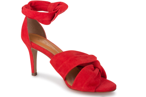 klub nico Anni Footwear Red Kid Suede