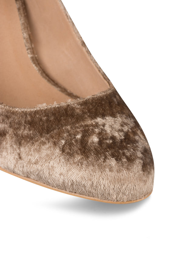 Klub Nico Belanie Footwear Cappuccino Velvet